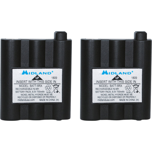 Midland Pair of Rechargeable Batteries